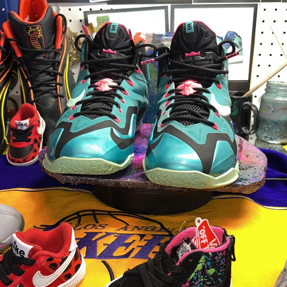 Nike LeBron 11 "South Beach" Men's Style# 616175-330